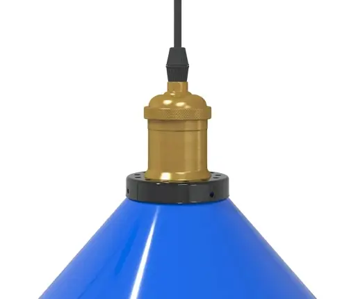 Pakabinamas Lempos, Aukštis Reguliuojamas, E27, Ø 22cm Metalas