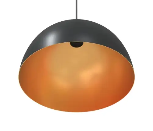 Piekaramās Lampas 2 Gab. Regulējams Augstums E27 Melns Ø 30 Cm Vidaxl