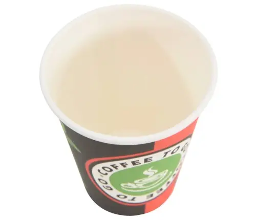 Papīra Kafijas Krūzes 1000 Gab. 12 Unces 300 Ml Sarkanas Melnas Vidaxl