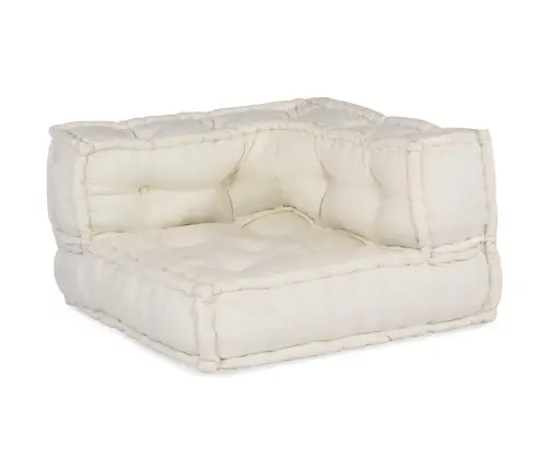 Modular Puffe Cream 70X70X54 Audums Vidaxl