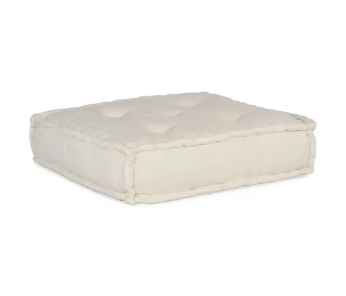 Modular Puffe Cream 70X70X36 Audums Vidaxl