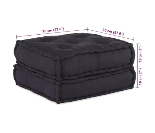 Mooduldiivan, Antratsiithall, 70X70X36 cm Kangas