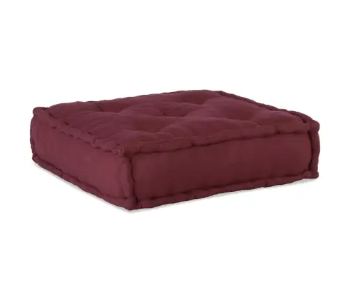 Modulārais Pouff Maroon 70X70X36 Audums Vidaxl