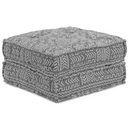 Modulārais Dīvāns Gaiši Pelēks 70 X 70 X 36 Cm Audums Vidaxl