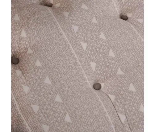 Pallet Dīvāna Spilvens Gaiši Brūna Audums Vidaxl