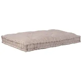 Pallet Dīvāna Spilvens Gaiši Brūna Audums Vidaxl