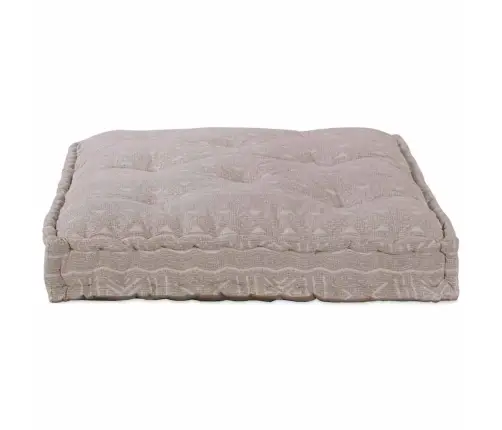 Pallet Dīvāna Spilvens Gaiši Brūna Audums Vidaxl