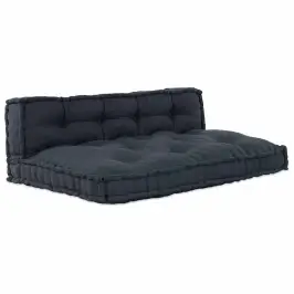 Modulārais Dīvāns 2 Pcs Antracīts 120 X 80 X 38 Cm Audums Vidaxl Modulārais Dīvāns 2 Pcs Antracīts 120 X 80 X 38 Cm Audums Vidaxl