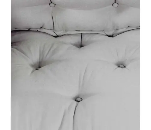 Pallet Dīvāna Spilvens Pelēka Audums Vidaxl