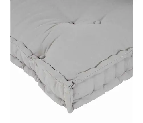 Pallet Dīvāna Spilvens Pelēka Audums Vidaxl
