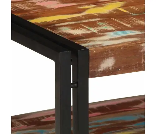 Daugiaspalvis Kavos Staliukas Perdirbta Medžio Masyva