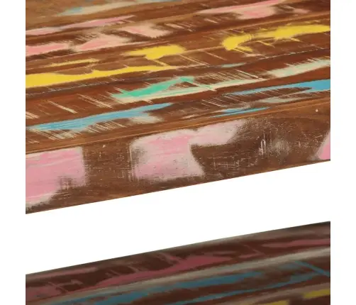 Daugiaspalvis Kavos Staliukas Perdirbta Medžio Masyva