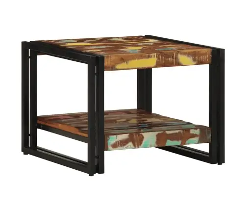 Kavos Staliukas, Įvairiaspalvis, 50X50X38cm Perdirbta Mediena