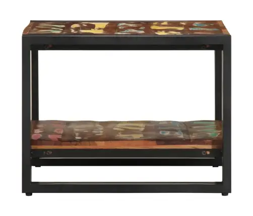 Kavos Staliukas, Įvairiaspalvis, 50X50X38cm Perdirbta Mediena