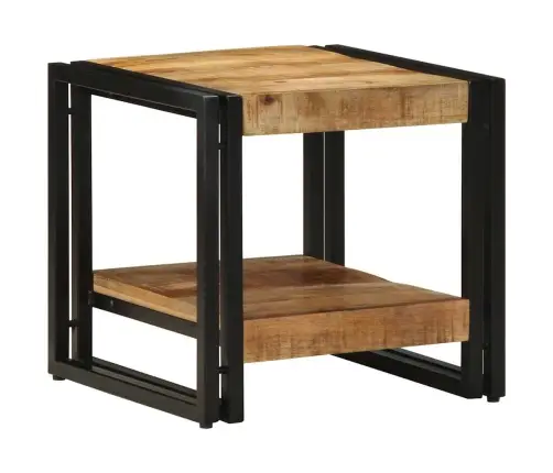 Kafijas Galdiņš 40X50X38 Cm Cieta Rupja Koka Mango Vidaxl