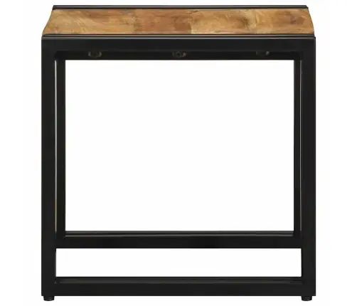 Kohvilaud Pruun 40 X 40 X 38 Cm Mangopuit