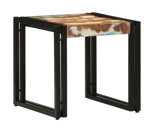 Kavos Staliukas 40 X 40 X 38 Cm Perdirbtos Medienos Masyvas