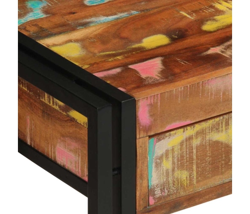 Konsoles Galds Daudzkrāsains 120X33X75 Cm No Atjaunotā Koka Vidaxl