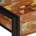 Konsoles Galds Daudzkrāsains 120X33X75 Cm No Atjaunotā Koka Vidaxl