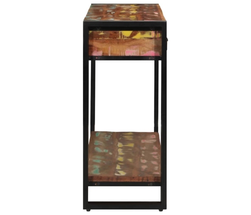 Konsoles Galds Daudzkrāsains 120X33X75 Cm No Atjaunotā Koka Vidaxl