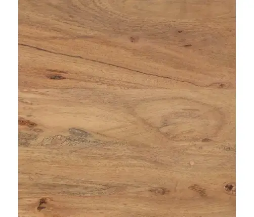 Konsoles Galds Melns 90X33X75 Cm Cietais Akācijas Koks Un Metāls Vidaxl