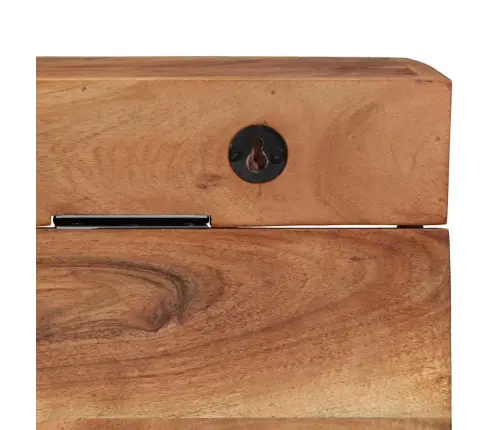 Riidepuu Riiuliga Pruun 73 X 19 X 23 Cm Akaatsiapuit