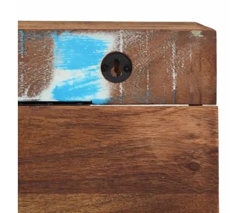 Mēteļu Pakaramais Ar Plauktu, Pie Sienas Stiprināms, No Cieta Atkārtoti Izmantota Koka Un Metāla Vidaxl