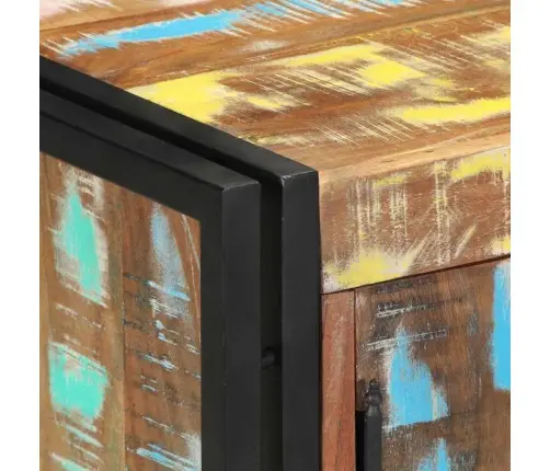 Kinga Kapp Uksega Mitmevärviline 56 X 35 X 70 Cm Taastatud Puit