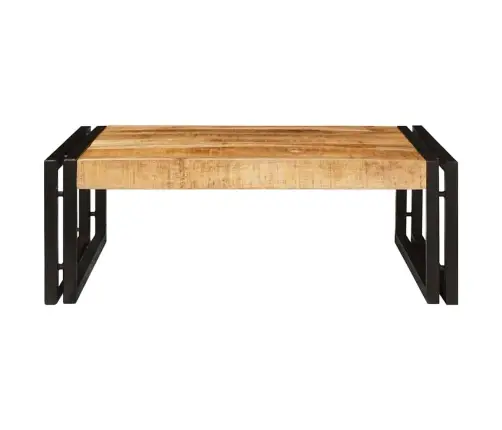 Vannas Istabas Plaukts 65 X 50 X 23 Cm Cieta Mango Koks, Dzelzs Vidaxl