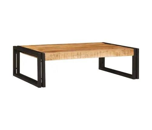 Vannas Istabas Plaukts 80 X 50 X 23 Cm Cieta Mango Koks, Dzelzs Vidaxl