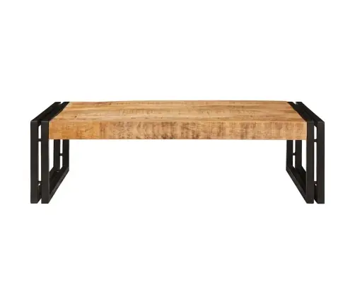 Vannas Istabas Plaukts 80 X 50 X 23 Cm Cieta Mango Koks, Dzelzs Vidaxl