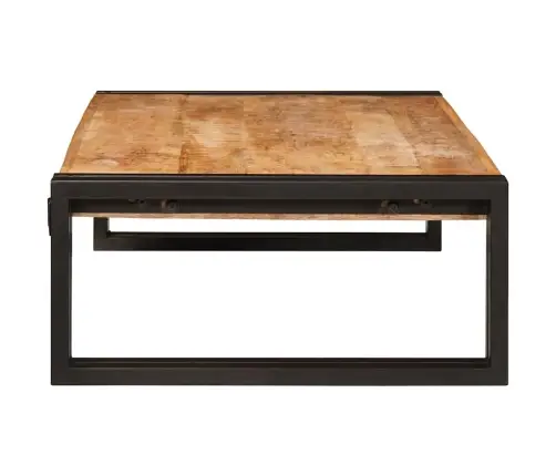 Vannas Istabas Plaukts 80 X 50 X 23 Cm Cieta Mango Koks, Dzelzs Vidaxl