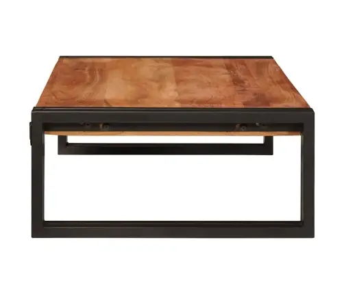 Vannas Istabas Plaukts 80 X 50 X 23 Cm Cieta Mango Koks, Dzelzs Vidaxl