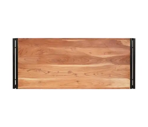 Vannas Istabas Plaukts Ar Plauktu 120 X 50 X 23 Cm Vidaxl