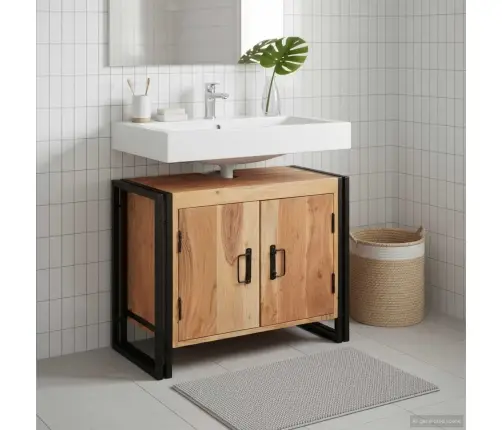 Valamukapp Riiuliga Pruun 71 X 33 X 58 Cm Tugev Akatsiapuu