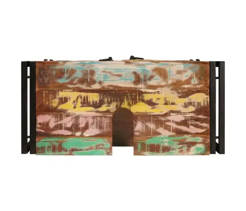 Valamukapp Mitmevärviline 71 X 33 X 58 Cm Tugev Taastatud Puit