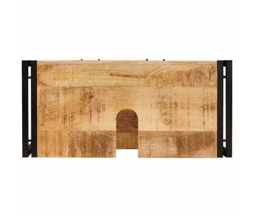 Vannasistabas Izlietnes Skapītis Cieta Mango Koksne, Dzelzs Vidaxl