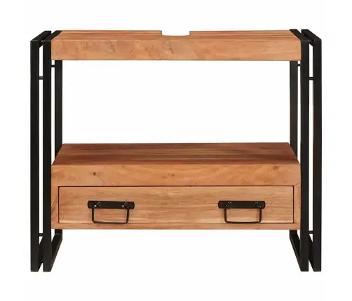 Vannitoa Valamukapp 71 X 33 X 58 Cm Tugev Akaatsiapuit Ja Raud