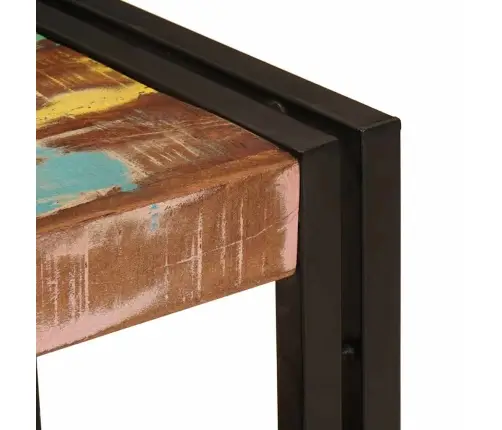 Peegli Kapp Mitmevärviline 71 X 33 X 58 Cm Tugev Taastatud Puit