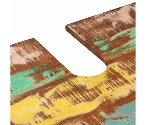 Peegli Kapp Mitmevärviline 71 X 33 X 58 Cm Tugev Taastatud Puit