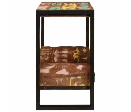 Peegli Kapp Mitmevärviline 71 X 33 X 58 Cm Tugev Taastatud Puit