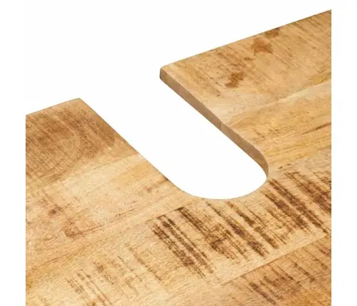 Vannasistabas Izlietnes Skapītis Cieta Mango Koksne, Dzelzs Vidaxl