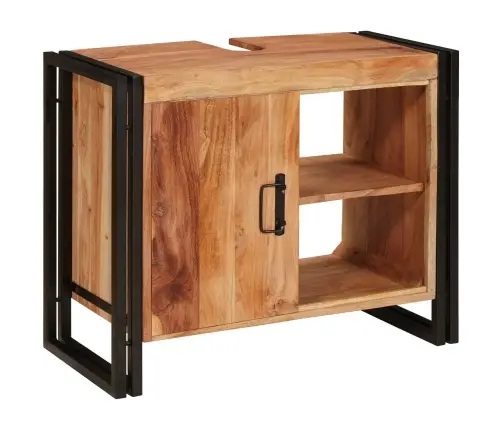 Valamukapp Riiuliga Pruun 71 X 33 X 58 Cm Tugev Akatsiapuu