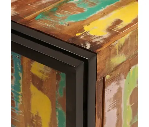 Valamukapp Mitmevärviline 71 X 33 X 58 Cm Tugev Taastatud Puit