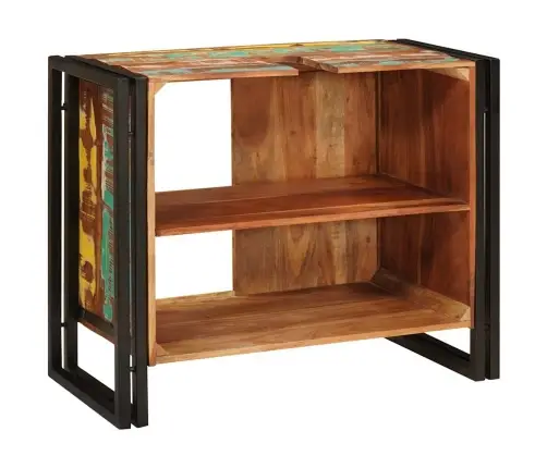 Valamukapp Mitmevärviline 71 X 33 X 58 Cm Tugev Taastatud Puit