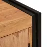 Nakts Skapītis Brūna 38 X 33 X 58 Cm Akācijas Masīvkoks Vidaxl