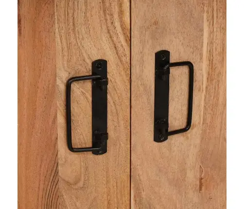 Nakts Skapītis Brūna 38 X 33 X 58 Cm Akācijas Masīvkoks Vidaxl