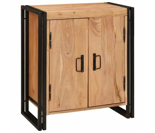 Nakts Skapītis Brūna 38 X 33 X 58 Cm Akācijas Masīvkoks Vidaxl