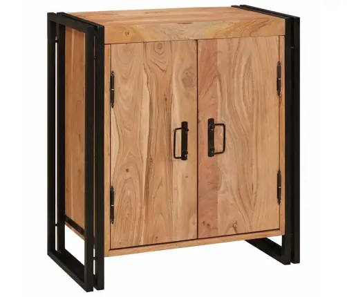 Nakts Skapītis Brūna 38 X 33 X 58 Cm Akācijas Masīvkoks Vidaxl