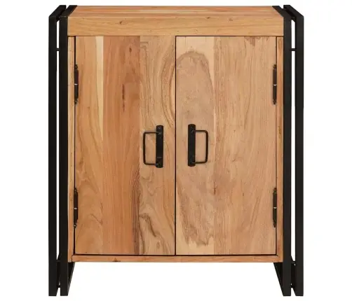 Nakts Skapītis Brūna 38 X 33 X 58 Cm Akācijas Masīvkoks Vidaxl